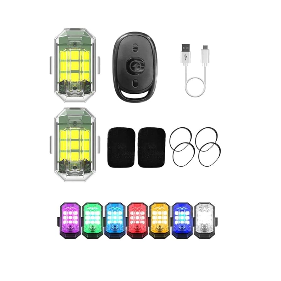 LED ホワイト→イエロー切り替え式 リモコン切り替え、ストロボ機能付き。 LED ホワイト→イエロー切り替え式 リモコン切り替え、ストロボ